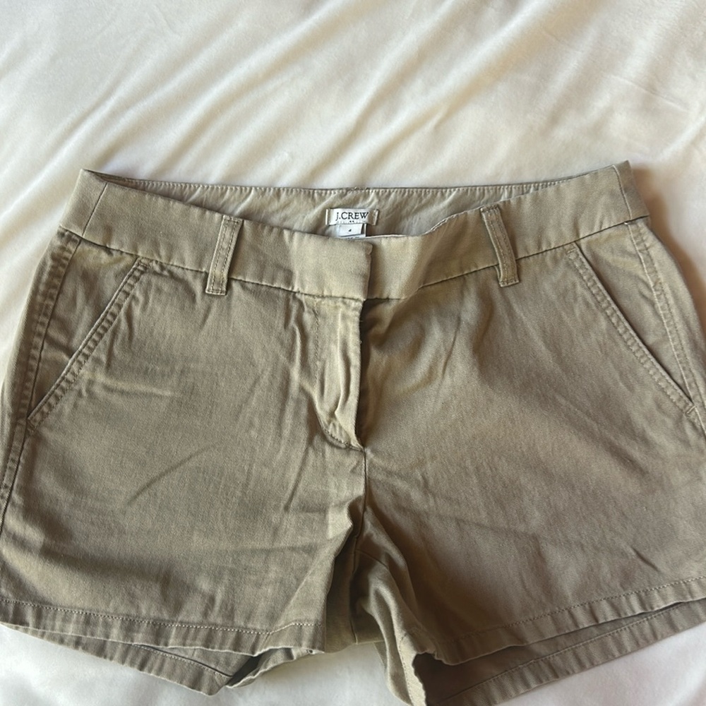 J crew chino shorts 3” inseam size 4